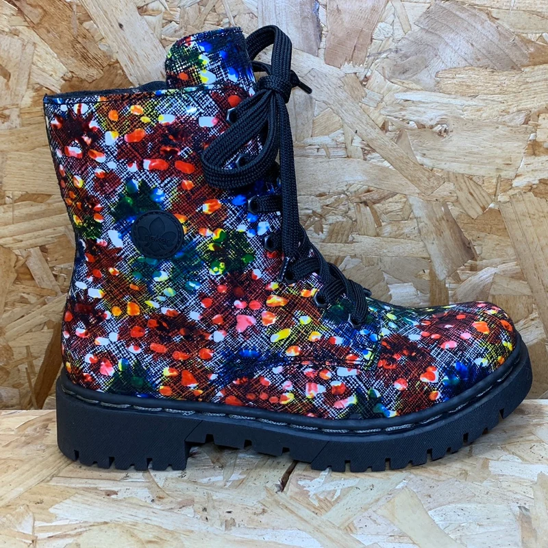 Rieker Fashion-Stiefelette für Damen – Mehrfarbig