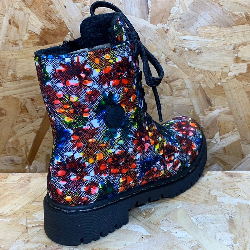 Rieker Fashion-Stiefelette für Damen – Mehrfarbig