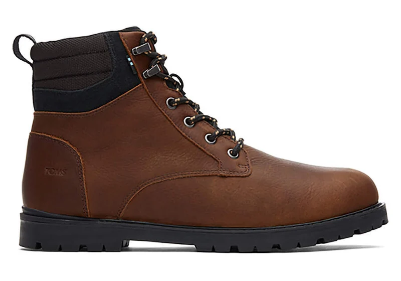 TOMS Herren Ashland Wildlederstiefel – Chicory Brown