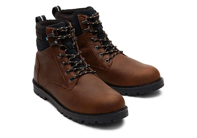 TOMS Herren Ashland Wildlederstiefel – Chicory Brown