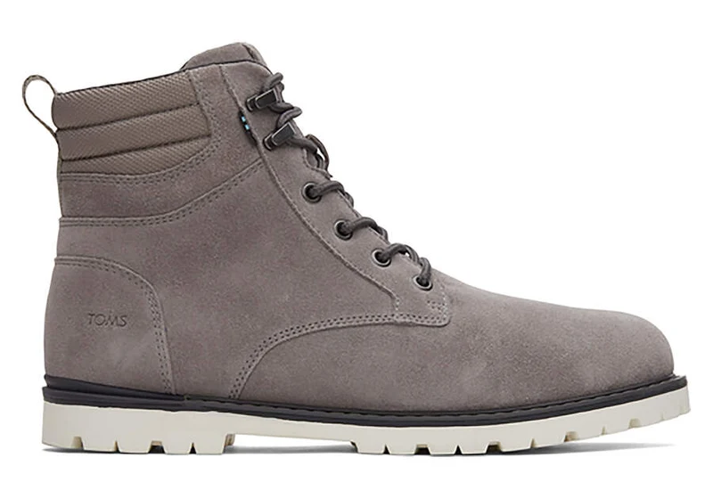 TOMS Herren Ashland Wildlederstiefel – Zement
