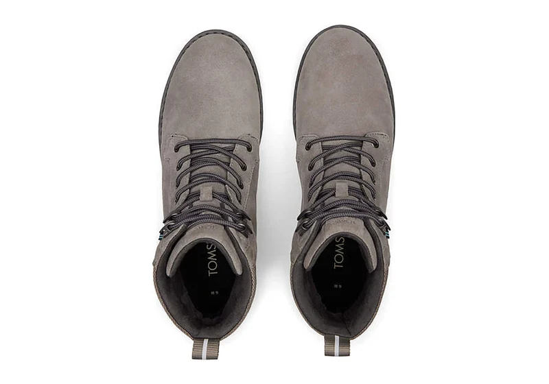 TOMS Herren Ashland Wildlederstiefel – Zement