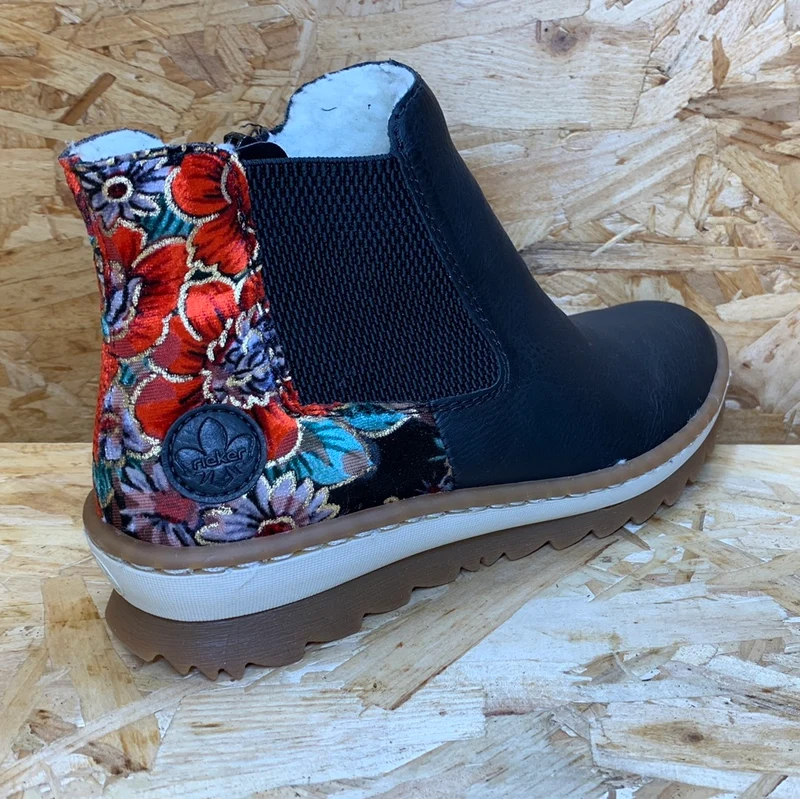 Rieker Mode-Stiefelette für Damen – Schwarz