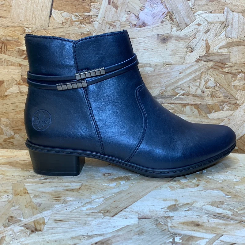 Rieker Fashion-Stiefelette für Damen – Dunkelblau