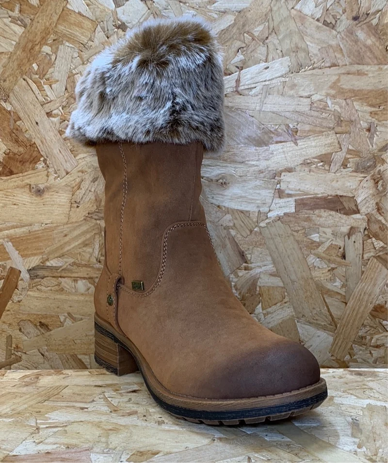 Rieker Modische Damenstiefel – Braun