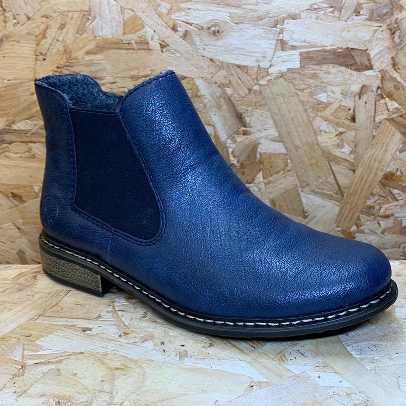 Rieker Mode-Stiefelette für Damen – Blau