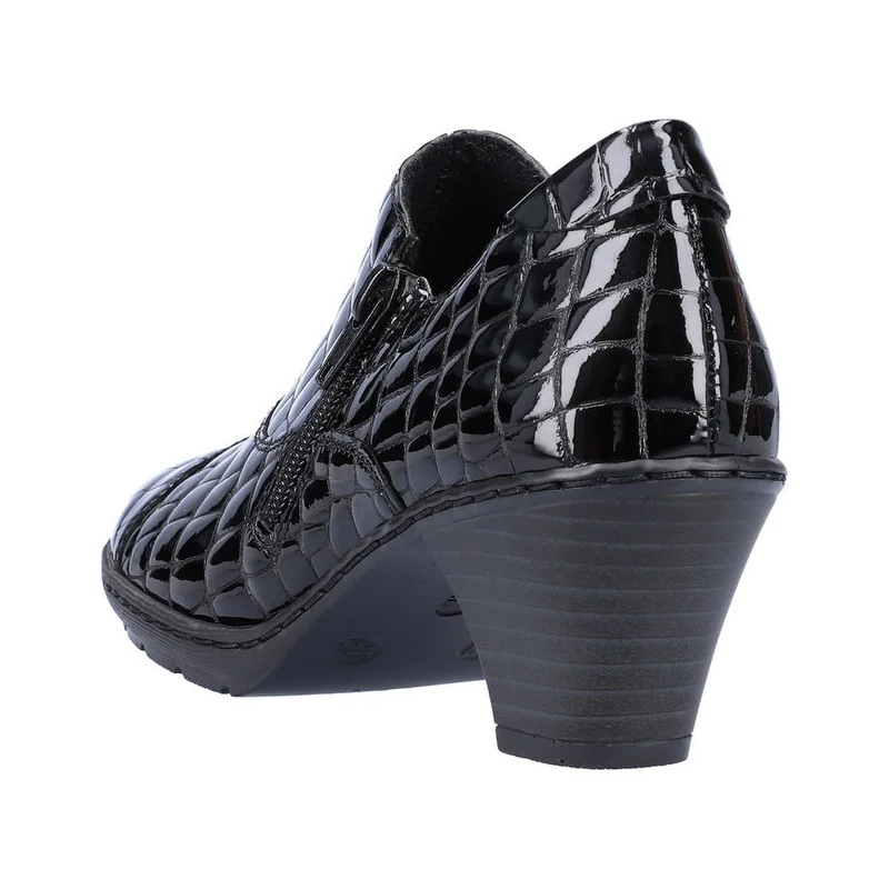 Rieker Modischer Damenschuh - Schwarz