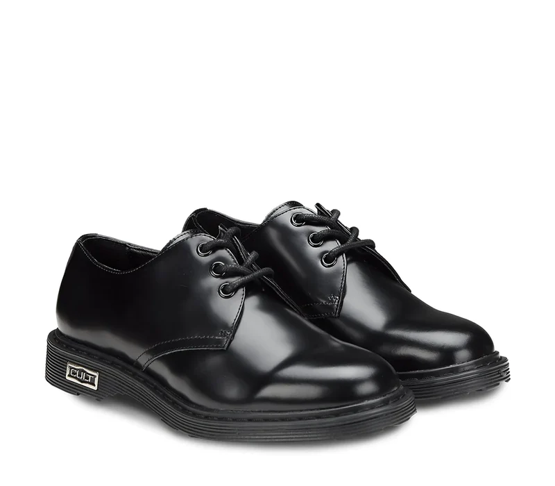 Cult Damen Sabbath 422 Lederschuh - Schwarz