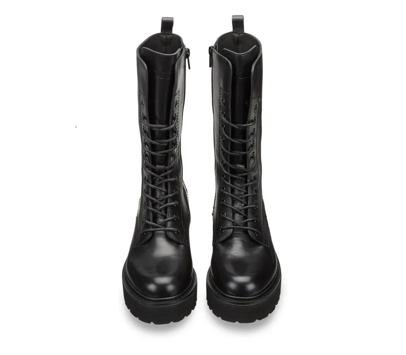 Cult Damen Slash 3324 Lederstiefel - Schwarz