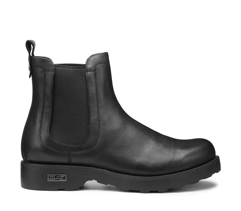 Cult Herren Zeppelin 3335 Lederstiefel – Schwarz