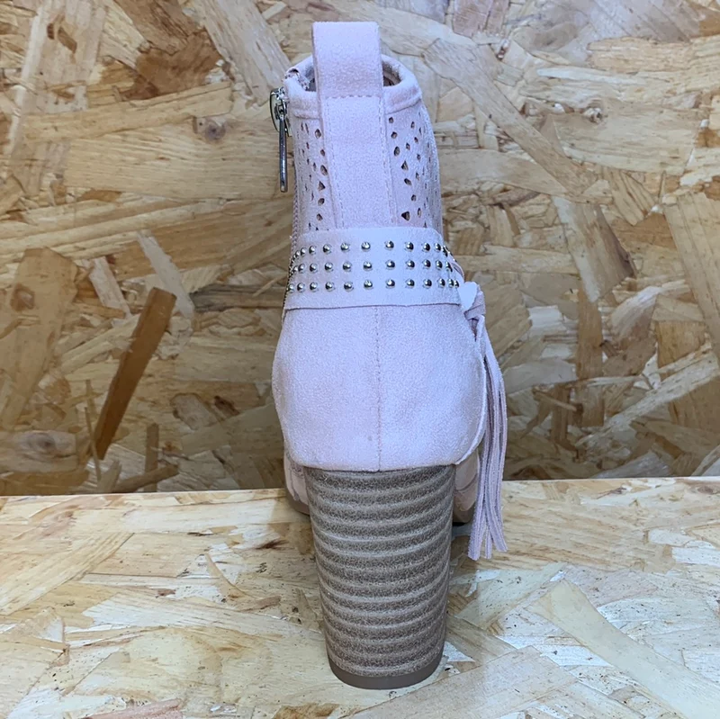 Refresh Fashion-Stiefelette für Damen – Rosa