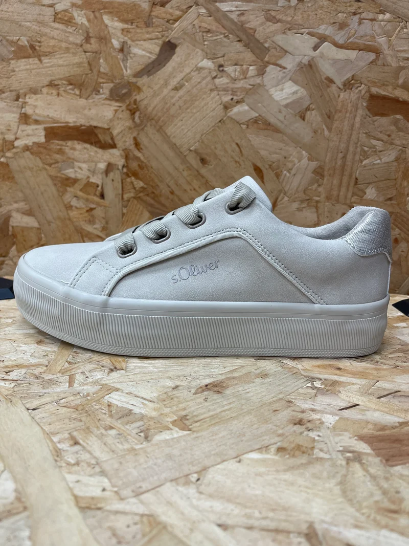 S. Oliver Damenmode-Trainer – Beige