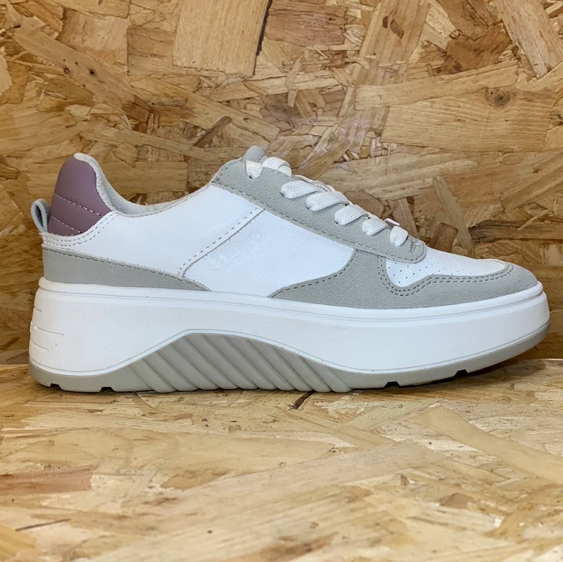 S. Oliver Damenmode-Trainer – Weiß