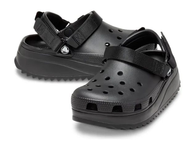 Crocs Unisex Classic Hiker Clog – Schwarz / Schwarz