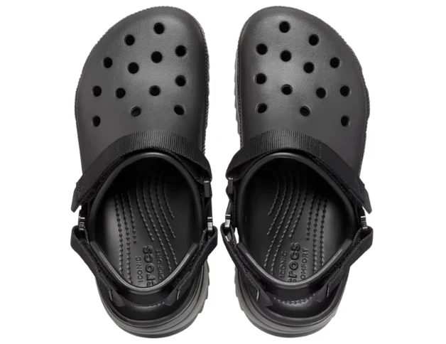 Crocs Unisex Classic Hiker Clog – Schwarz / Schwarz