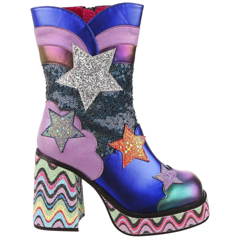 Irregular Choice Damen Ursa Major Stiefel - Schwarz