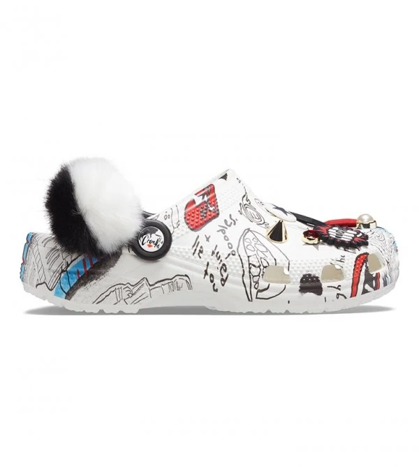 Crocs Damen Cruella II Jibbitz Clog – Weiß