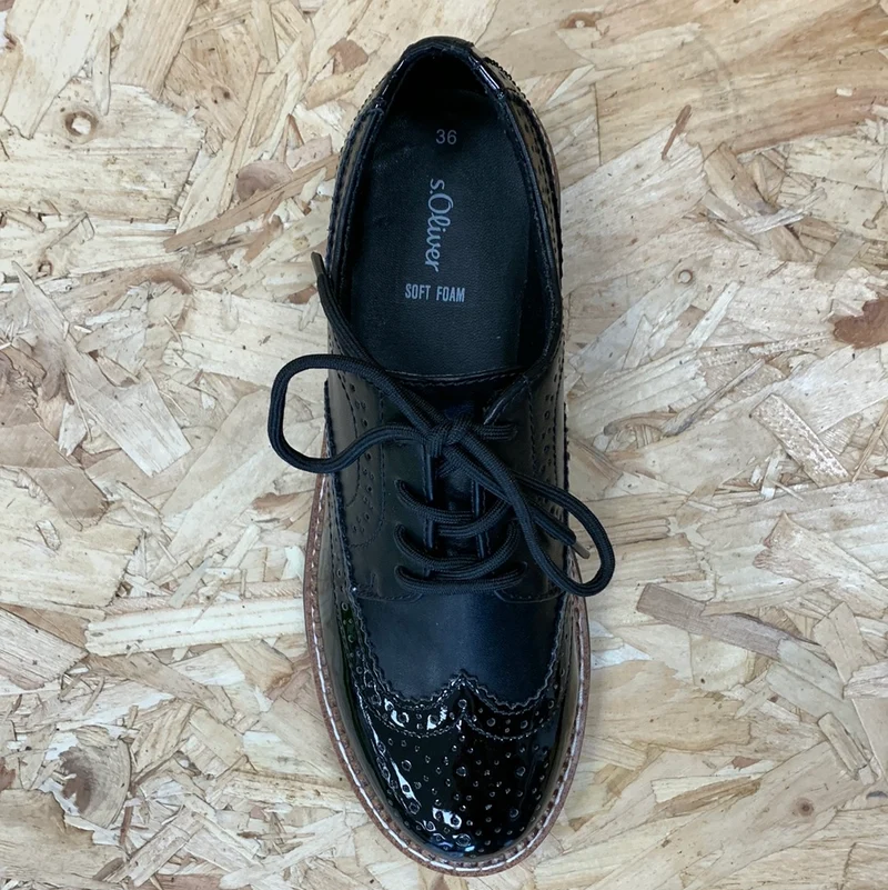S. Oliver Damenmodeschuh - Schwarz