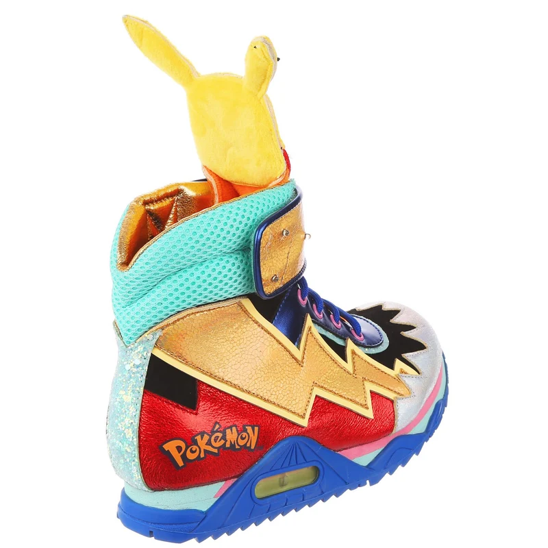 Irregular Choice Frauen Pokemon Flames & Bolts Stiefel – Rot
