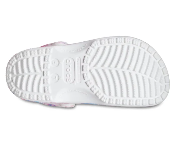 Crocs Unisex Classic Dream Clog – Weiß / Multi
