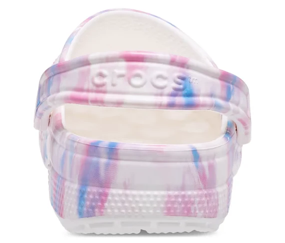 Crocs Unisex Classic Dream Clog – Weiß / Multi