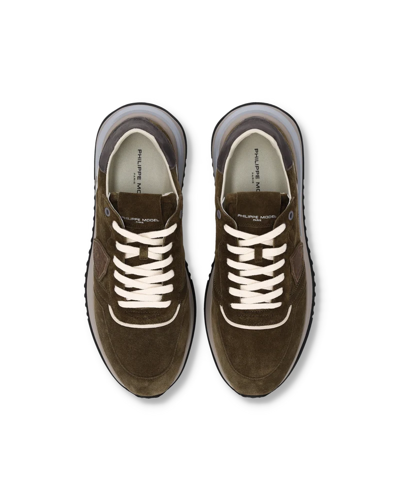 Sneakers Tropez 2.1 Men, Military Green Anthracite Grey