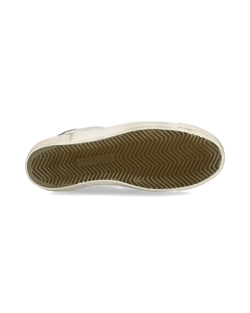 Sneakers Prsx Men, Milk Ocean Blue