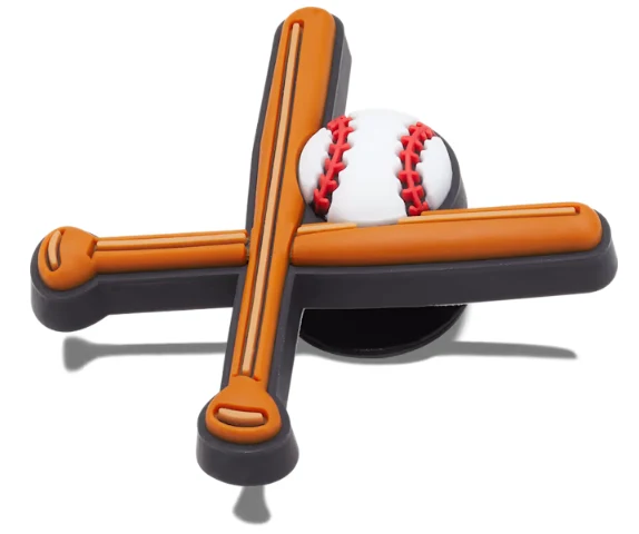 Crocs Jibbitz Baseballschläger und Ballanhänger