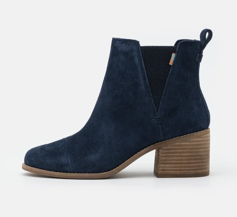 TOMS Esme-Stiefelette für Damen – Marineblau