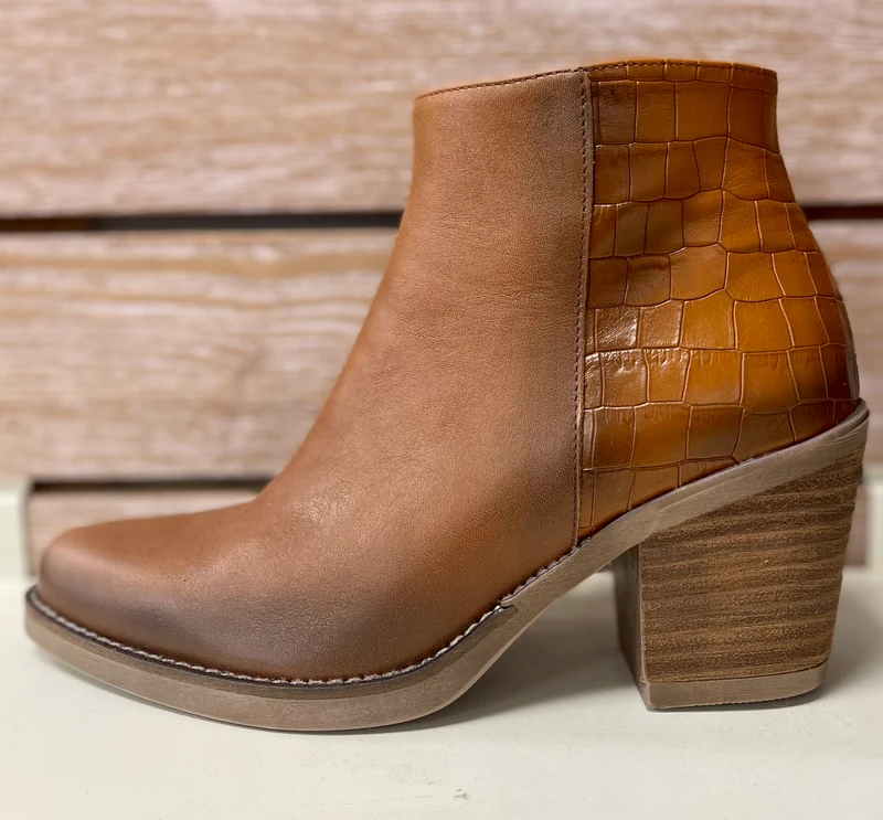 Patricia Miller Damen Stiefeletten - Hellbraun