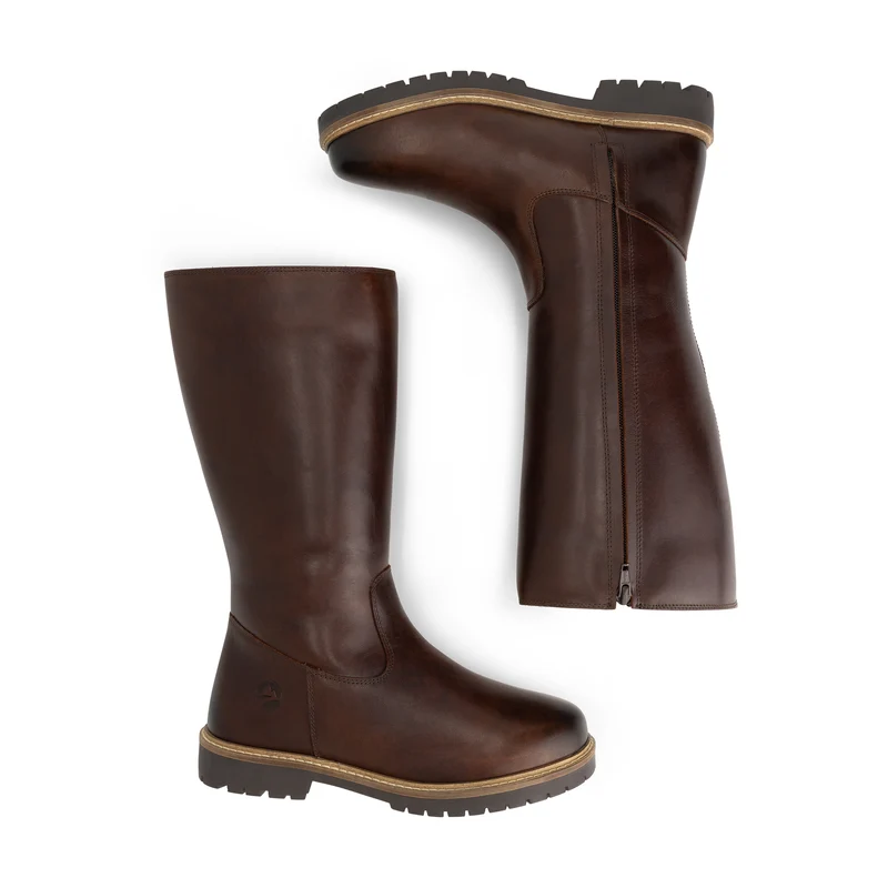 Jondal Damen – Stiefeletten – mit Wolle gefüttert – Dunkelbraun