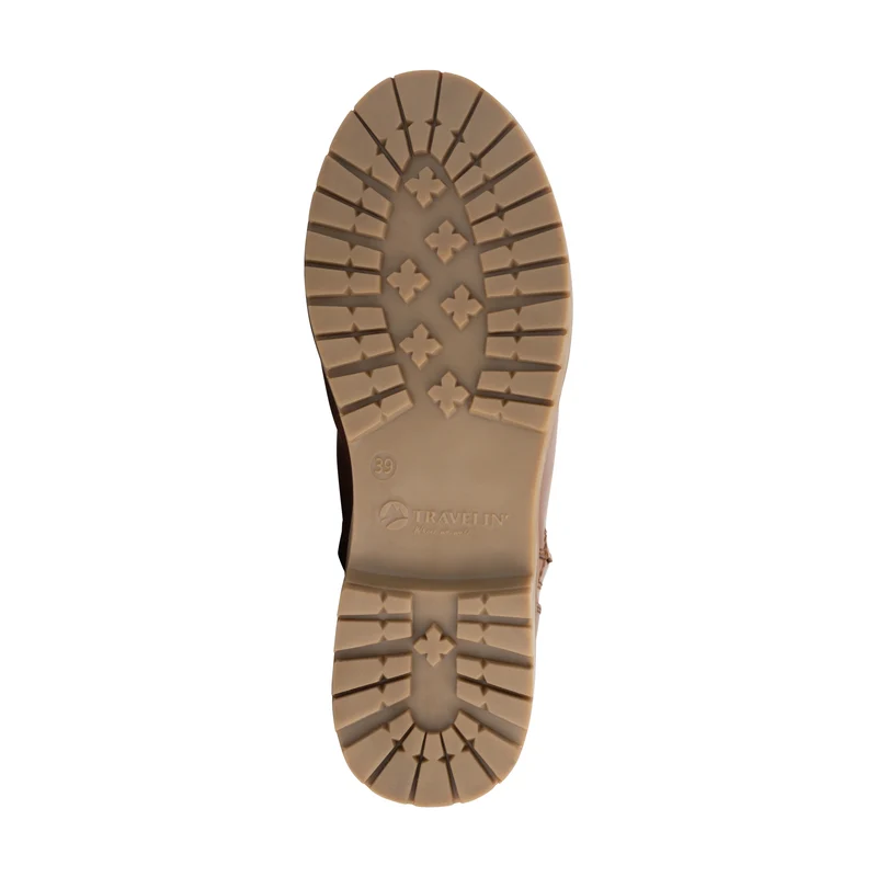 Bronderslev Damen – Stiefeletten – Mit Wolle gefüttert – Cognac