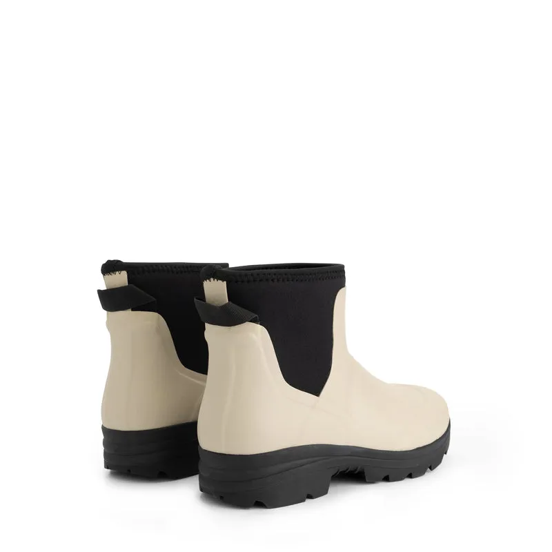 Inari Damen – Gummi-Stiefeletten – Regenstiefel – Sand