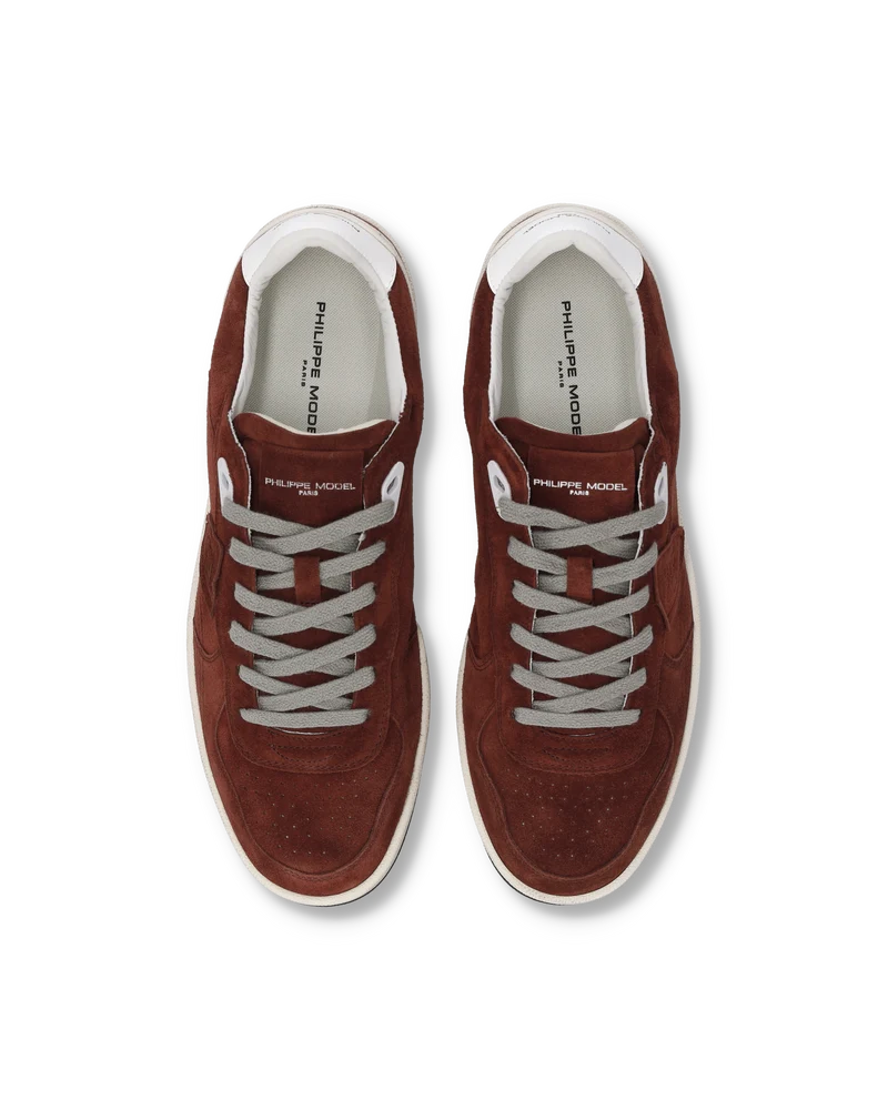 Sneakers Pgal Men, Burgundy White