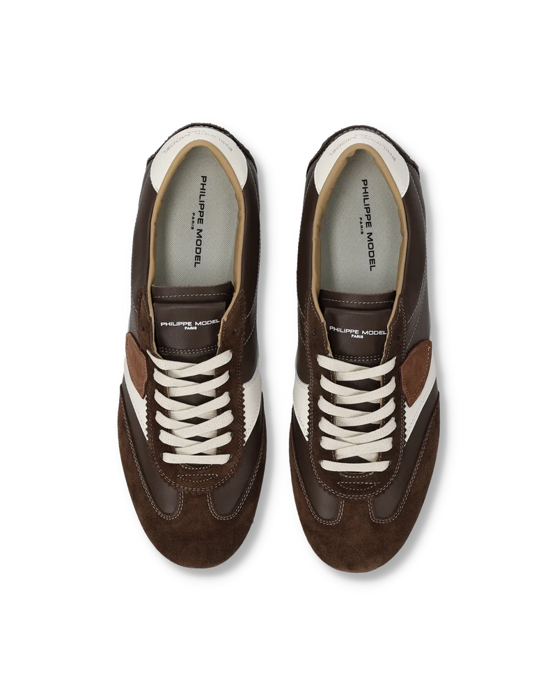 Sneakers Planche Men, Brown White