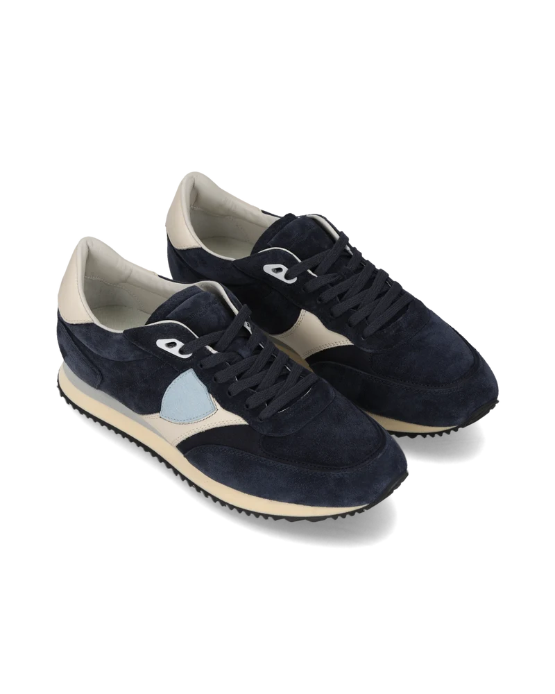 Sneakers Blville Men, Blue Ivory Light Blue