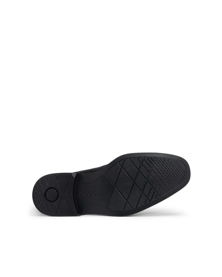 ECCO Herren Melbourne Derby-Schuh aus Leder | Schwarz
