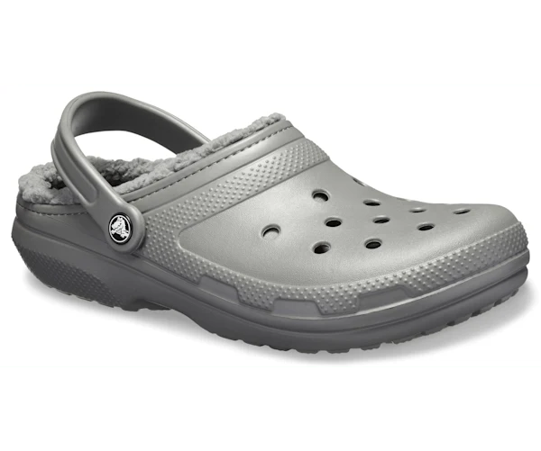 Crocs Unisex-Klassiker Lined Clog - Schiefergrau / Rauch