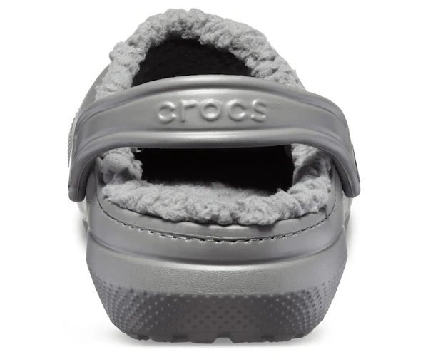 Crocs Unisex-Klassiker Lined Clog - Schiefergrau / Rauch