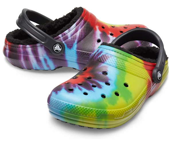 Crocs Unisex-Klassiker Lined Clog - Batik / Schwarz
