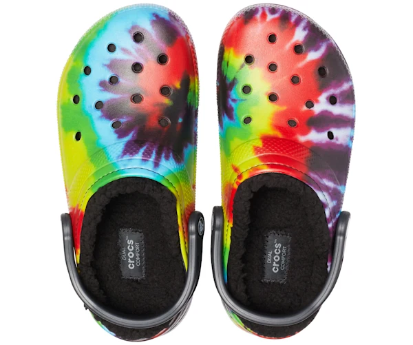 Crocs Unisex-Klassiker Lined Clog - Batik / Schwarz