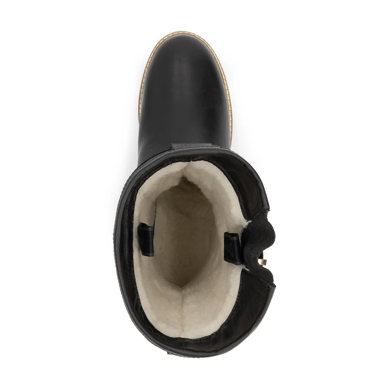 Vrangen Herren – Outdoor-Stiefel – mit Wolle gefüttert – Schwarz