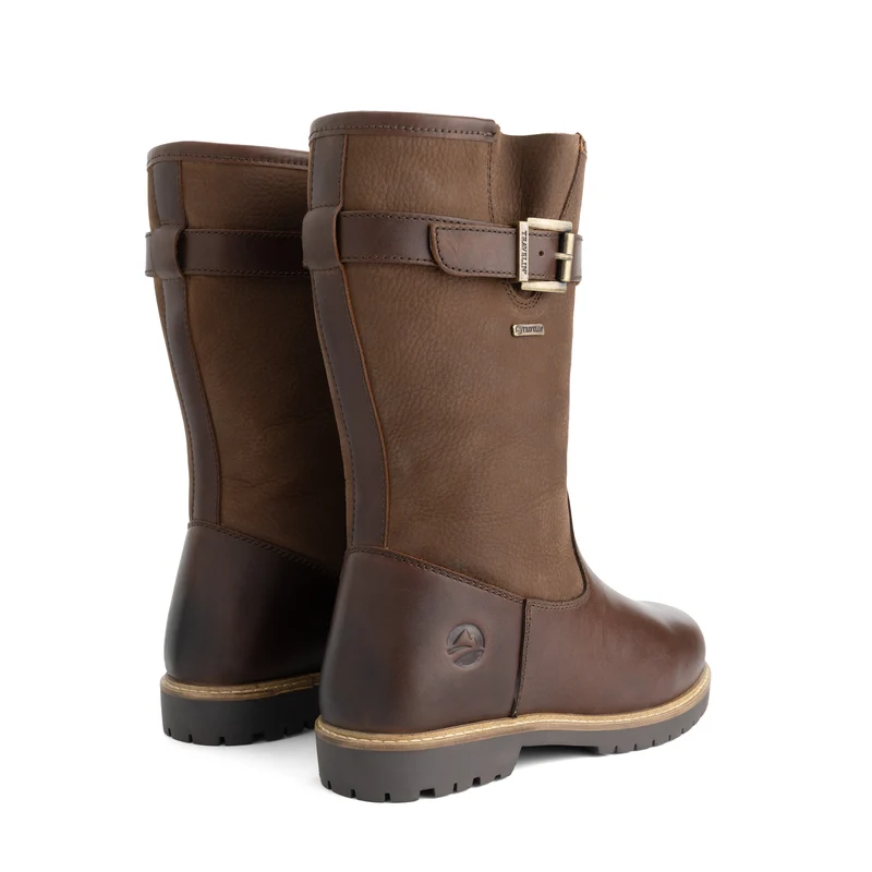 Vrangen Damen – Outdoor-Stiefel – Mit Wolle gefüttert – Dunkelbraun