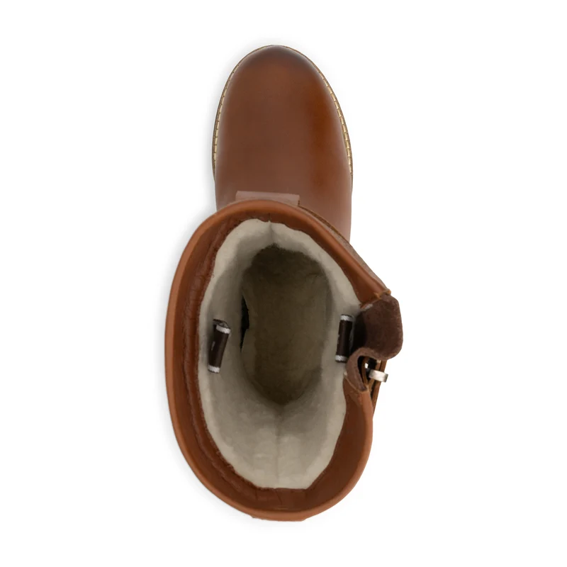 Vrangen Damen – Outdoor-Stiefel – mit Wolle gefüttert – Cognac