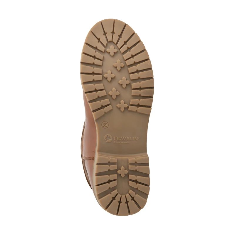 Vrangen Damen – Outdoor-Stiefel – mit Wolle gefüttert – Cognac