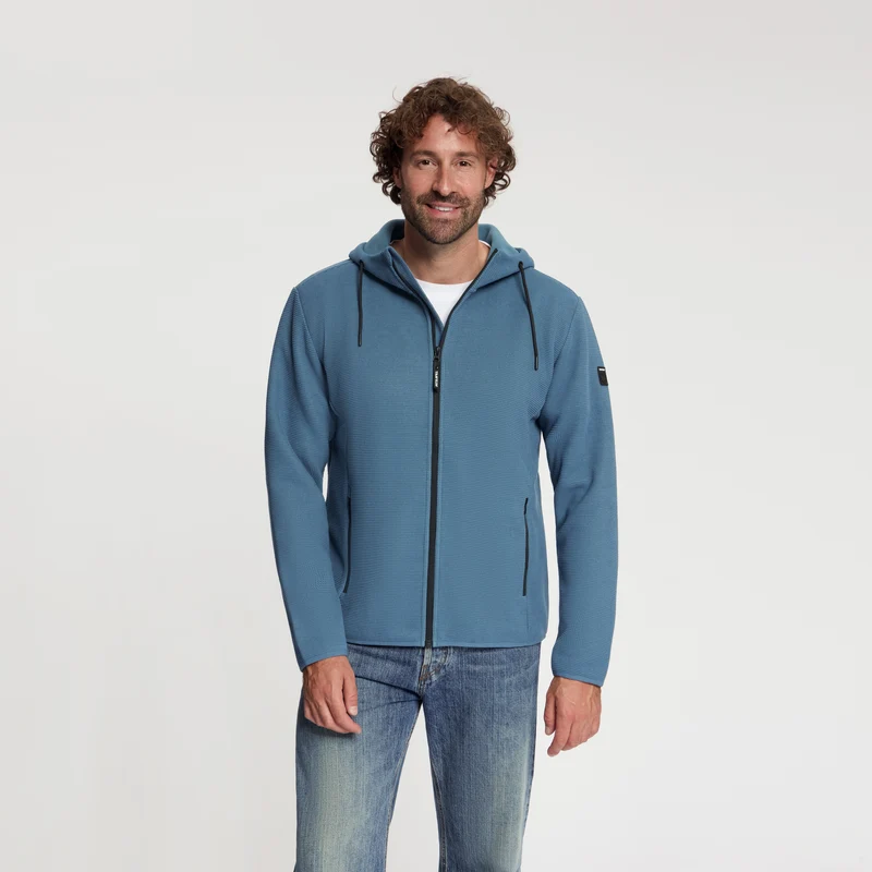 Tyko Herren – Outdoor-Weste – Fleece – Blau