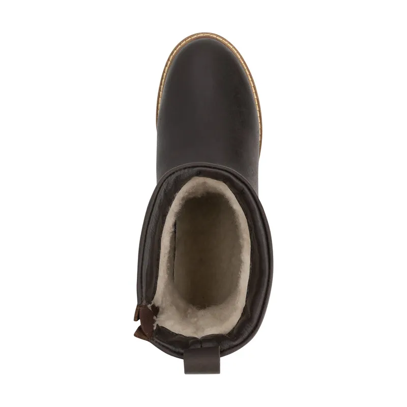 Stornes Damen – Outdoor-Stiefel – mit Wolle gefüttert – Dunkelbraun