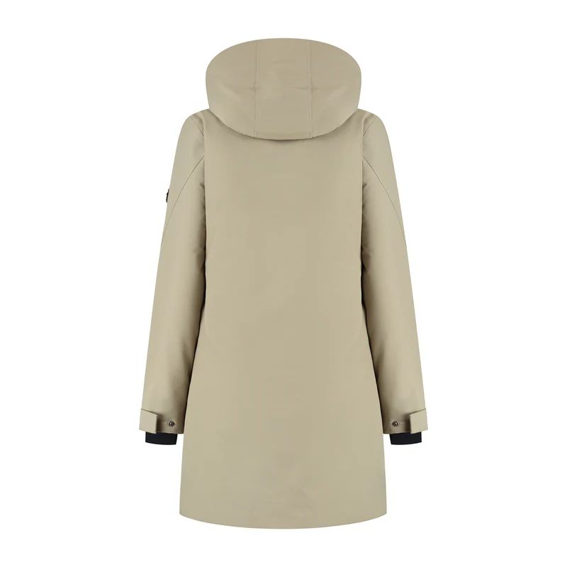 Sissel Damen – Hardshell-Winterjacke – Wasserdicht – Hellbraun