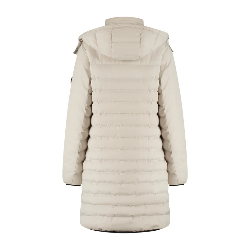Saga Damen – Daunen-Winterjacke – Wasserdicht – Sand