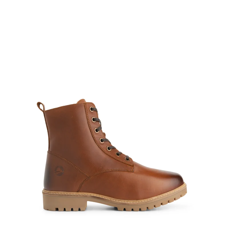 Rosendal Herren – Schnürstiefel mit Reißverschluss – Wolle gefüttert